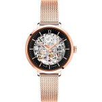 Montre pierre lannier 313b938 - montre automatique acier or rose pierre lannier montres