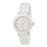 Montre so charm blanc femme mf611 - dore