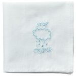 Mouchoir hankie crying blanc 25 x 25