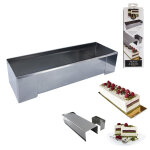 Moule a buche carre 31x10cm ford Moule a buche carre 31x10cm ford