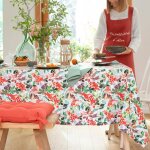 Nappe antitache en coton redfleurs - multicolore