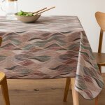 Nappe antitache polycoton sienna multi - beige