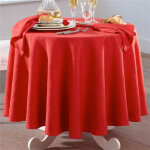 Nappe fontana au relief froissé permanent, rouge Nappe fontana au relief froissé permanent, rouge