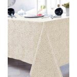 Nappe antitache imprim� bulle - beige