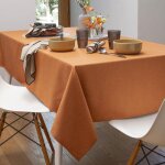 Nappe en polyester recycl� bromenap - orange poterie