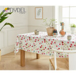 Nappe cherry rouge ronde Nappe cherry rouge ronde