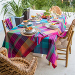 Nappe en coton carreaux madras Nappe en coton carreaux madras