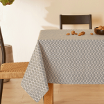Nappe en coton dperlante gatsby - gris