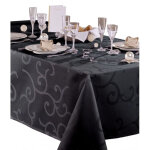 Nappe damasse enduite madigan encre