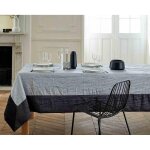 Nappe en taffetas froiss� ambiance - gris perle