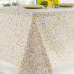 Nappe rectangle avoine toile ciree jaune Nappe rectangle avoine toile ciree jaune