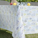 Nappe rectangle pop fish toile ciree multicolore Nappe rectangle pop fish toile ciree multicolore