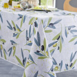 Nappe rectangle frioul toile ciree vert
