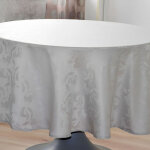 Nappe ronde 240 ombra gris perle Nappe ronde 240 ombra gris perle