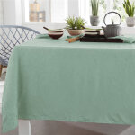 Nappe de table froiss� fontana - vert c�ladon