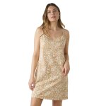 Nuisette femme en coton jaune et blanche Nuisette femme en coton jaune et blanche