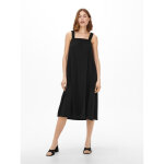 Onlmay - robe midi à bretelles noir en coton Onlmay - robe midi à bretelles noir en coton