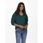 Onlrica life l / s v - neck pullo knt noos bleu ocan ( nappa - pantone 293c ) ruth