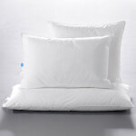 Oreiller et traversin sensation duvet moelleux lio. hollo - blanc