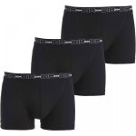 Pack de 3 boxers coton stretch - ceinture sigl�e noir
