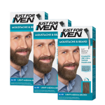 Pack 3 colorations barbe - chatain moyen clair - just for men
