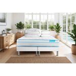 Pack bodyzone ressorts ensaches, visco 5 zones ultra epaisseur , couette et 2 oreillers Pack bodyzone ressorts ensaches, visco 5 zones ultra epaisseur , couette et 2 oreillers