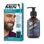 Pack coloration barbe châtain foncé & à barbe azur lime - bleu - couleur naturelle - just for men Pack coloration barbe châtain foncé & à barbe azur lime - bleu - couleur naturelle - just for men