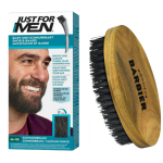 Pack coloration barbe chatain fonce et brosse � barbe - couleur naturelle - just for men