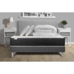 Pack prt a dormir vitalmemo one sommier kit gris
