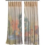 Paire de rideaux voile zeff lola multicolore 140 x 280