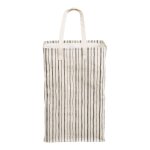 Panier � linge argos textile beige noir