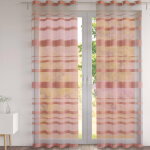 Panneaux  oeillet jazzy oeillets orange terracotta
