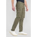 Pantalon cargo sivan kaki vic en coton Pantalon cargo sivan kaki vic en coton