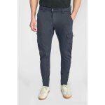 Pantalon carotte koge bleu ian en coton