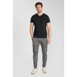 Pantalon carotte koge gris ray en coton