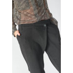 Pantalon carotte zefira noir Pantalon carotte zefira noir