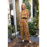 Pantalon cécilia multicolore en viscose Pantalon cécilia multicolore en viscose