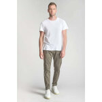 Pantalon chino cesar kaki en coton