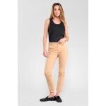 Pantalon chino dyli 6 beige hana en coton