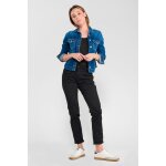 Pantalon chino dyli 6 noir june en coton