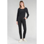 Pantalon chino dyli4 noir en coton
