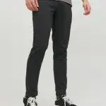 Pantalon chinos gris fonc ives en coton