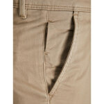 Pantalon chino slim fit beige en coton jack