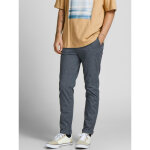 Pantalon chino slim fit bleu ciel en coton Pantalon chino slim fit bleu ciel en coton