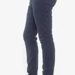 Pantalon chino slim jas marine blanc en coton