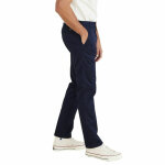 Pantalon chino slim original bleu marine en coton Pantalon chino slim original bleu marine en coton