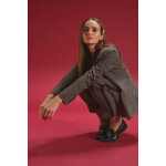 Pantalon droit apri marron