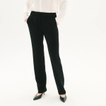 Pantalon droit femme noir