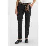 Pantalon droite kristin noir jade en coton