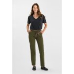 Pantalon droite kristin vert en coton lucy Pantalon droite kristin vert en coton lucy